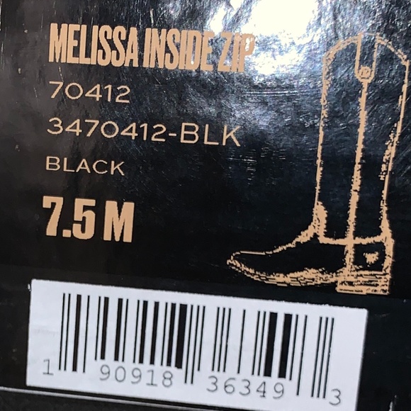🚫SOLD❌💥HP🎉 FRYE Melissa Inside Zip  Boots - Picture 7 of 16